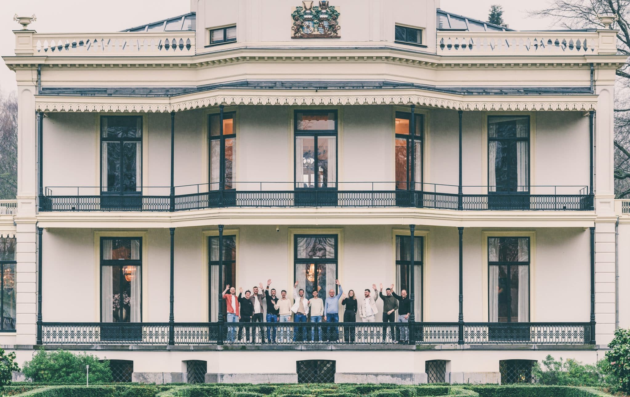 The ScaleUp team at the Vanenburg estate